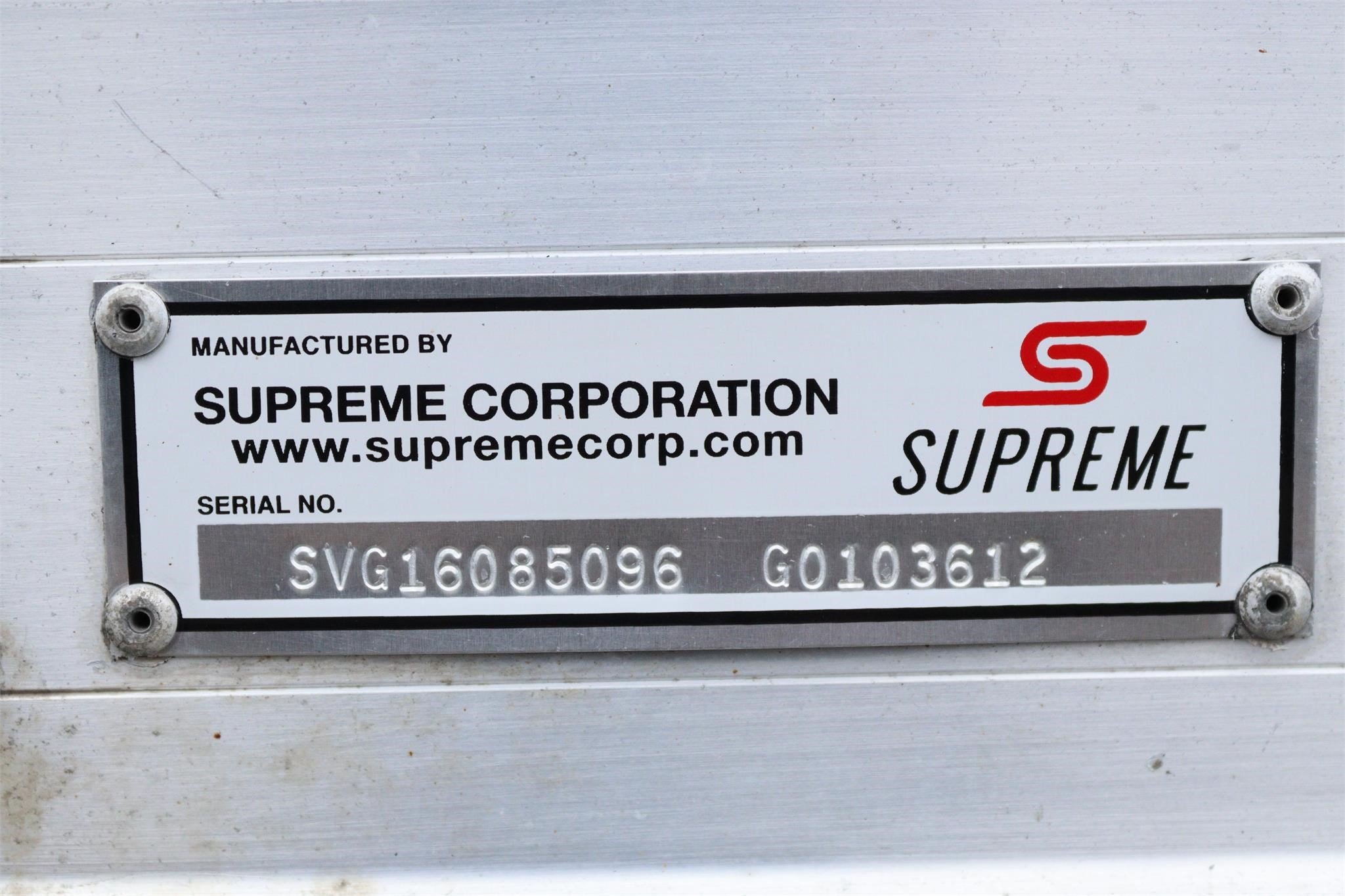 2017 SUPREME 16 FT - Cassone Truck Sales