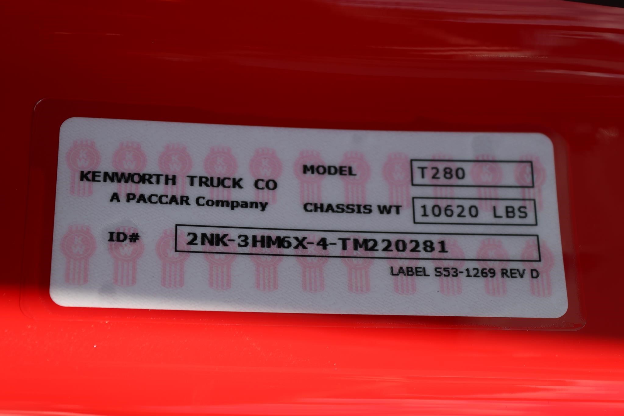 2026 KENWORTH T280 - image 5 of 6