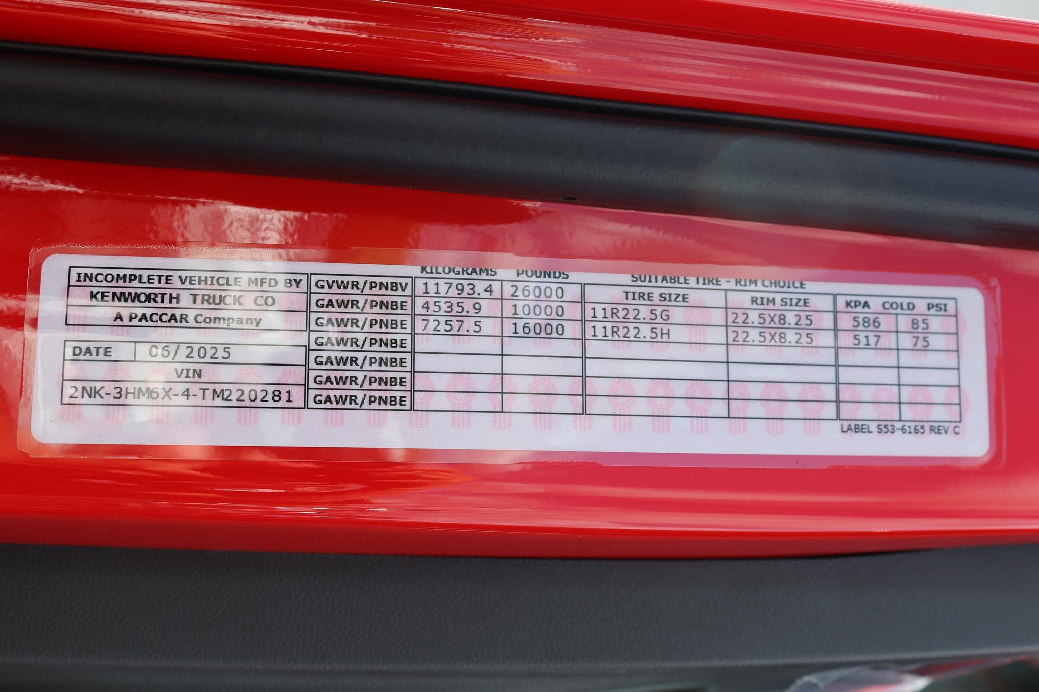 2026 KENWORTH T280 - image 6 of 6