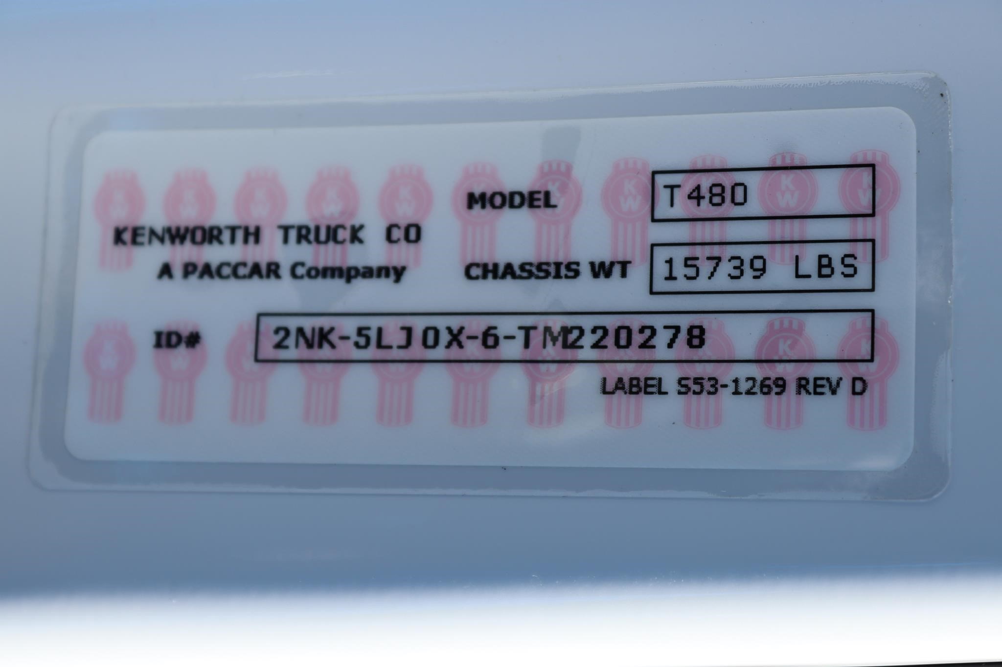 2026 KENWORTH T480 - image 5 of 6
