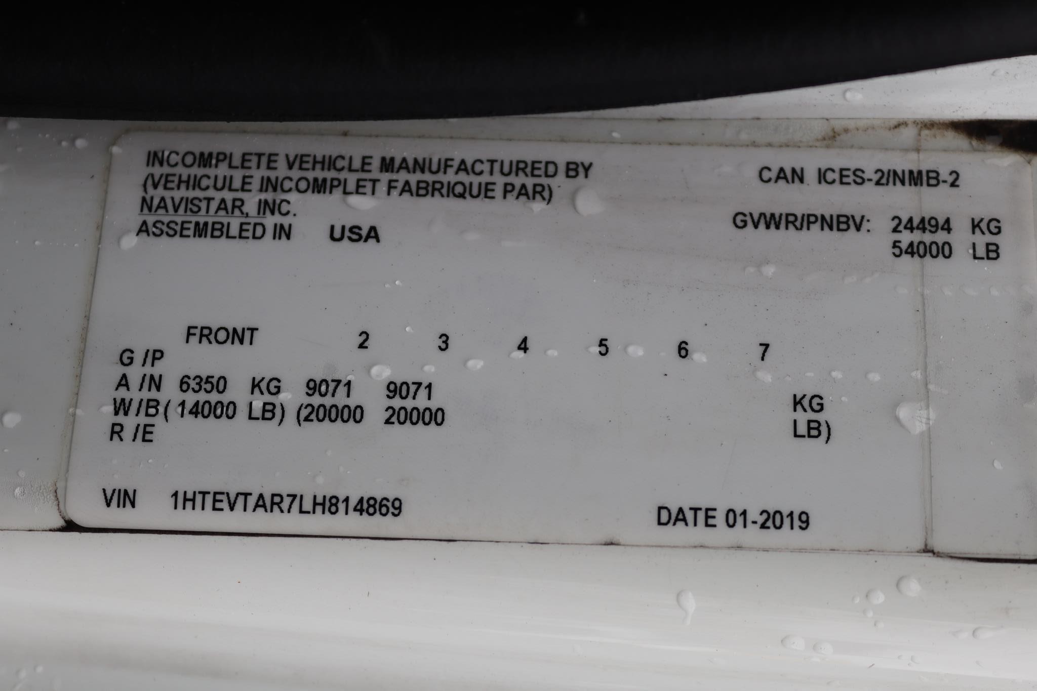 2020 INTERNATIONAL MV - image 6 of 6