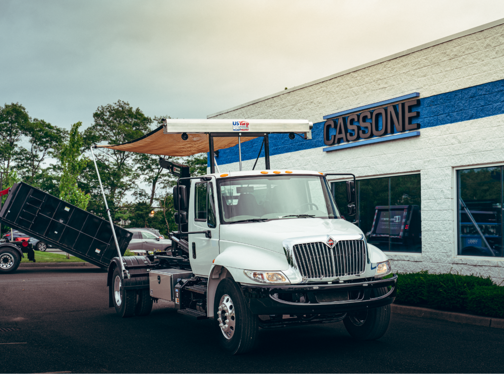 Tarps Installed - Cassone Truck Sales